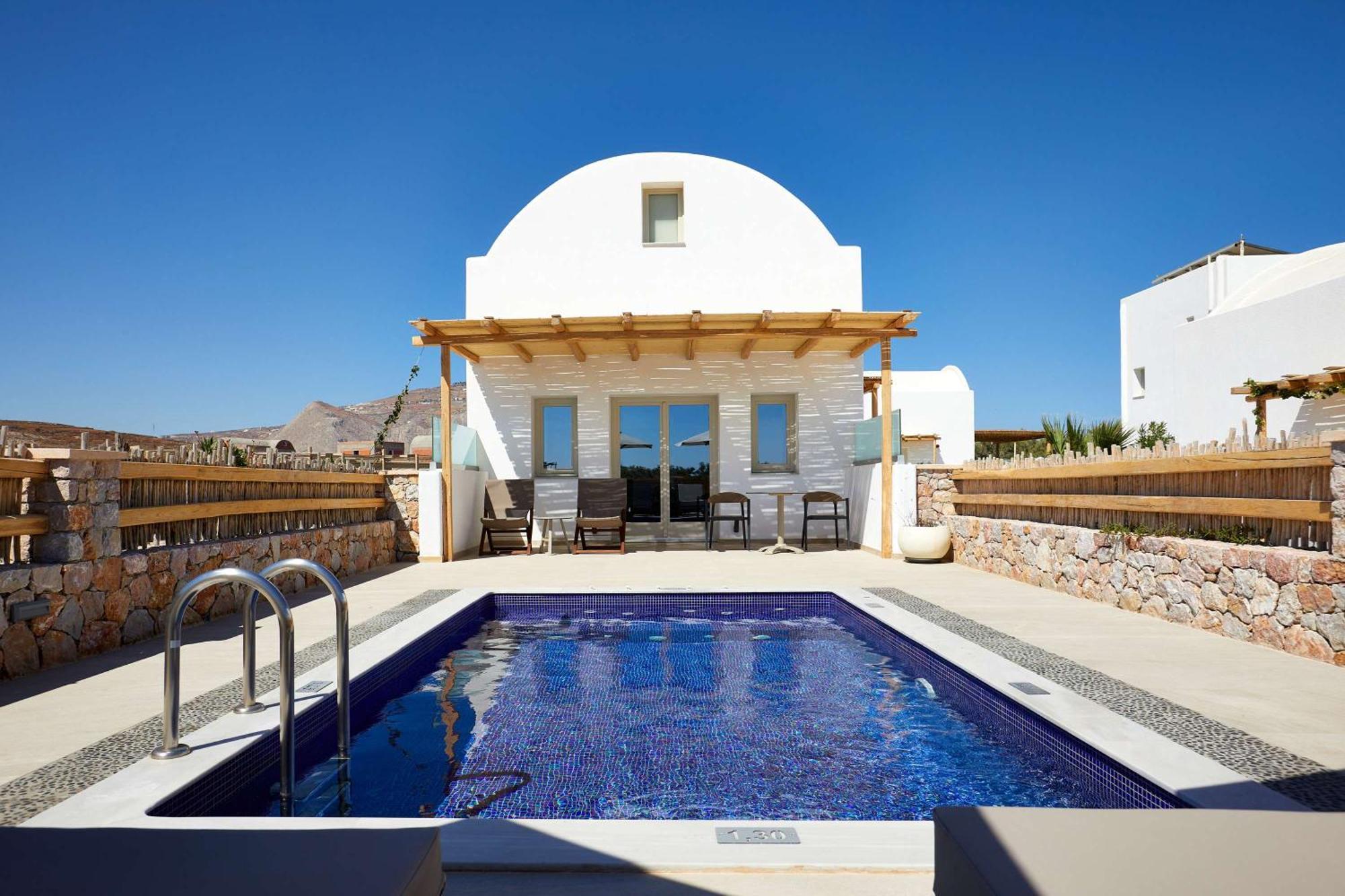 Sea Breeze Santorini Beach Resort, Curio By Hilton Agios Georgios  Eksteriør bilde